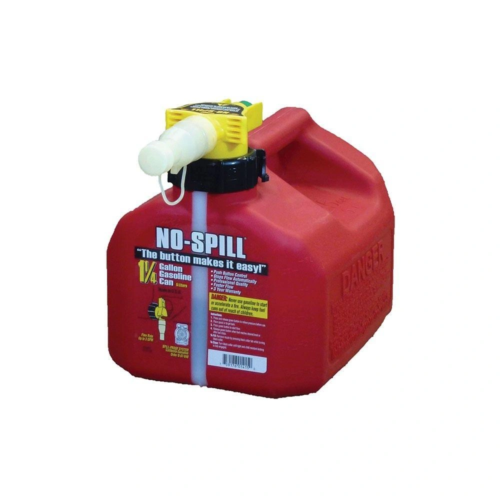 Bloke-Proof Fuel Can: 1 1/4 Gallon. No Mess, No Fuss, Just Petrol. Right, Mate?